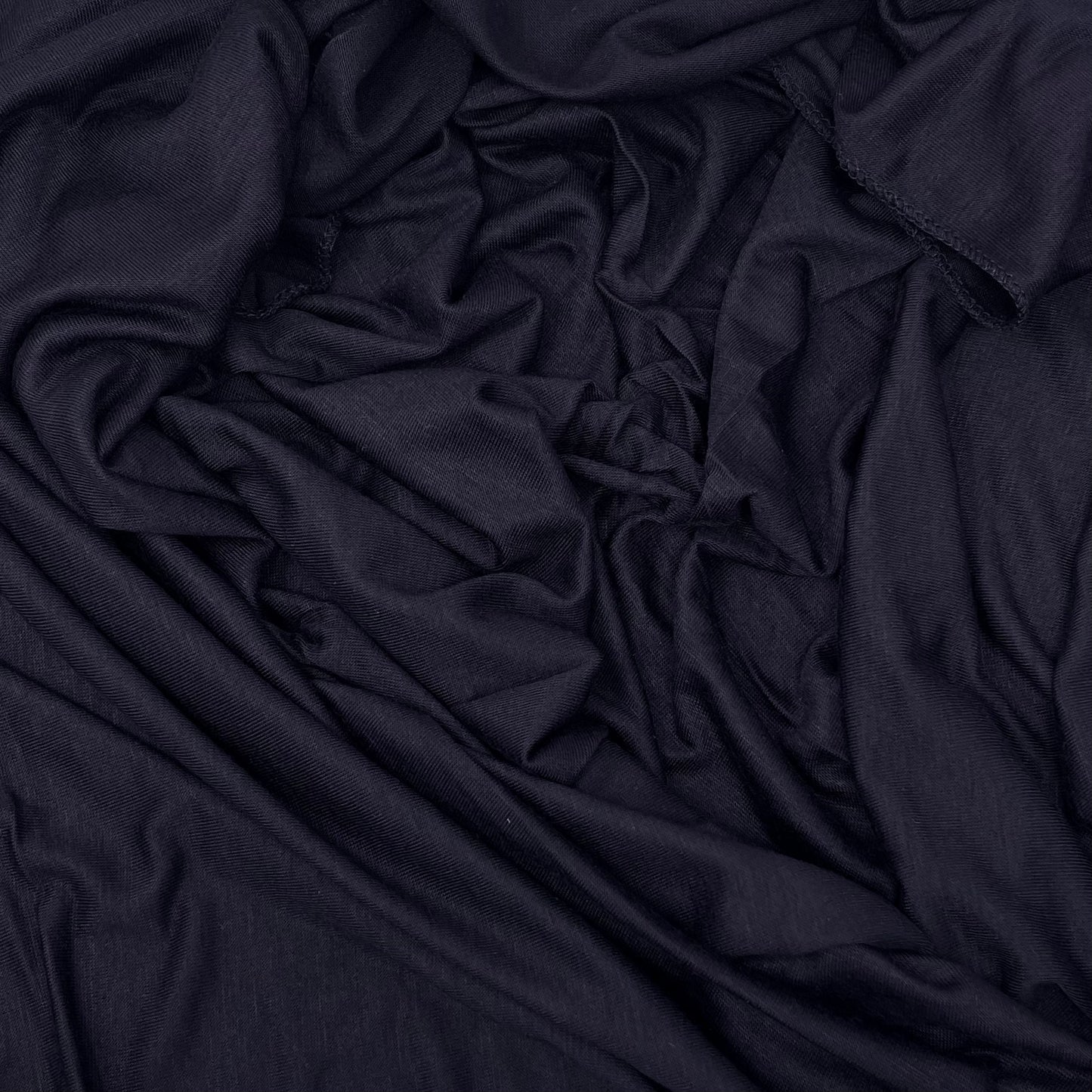 Small Premium Jersey Hijab in midnight blue – Soft, Elegant, and Breathable Fabric