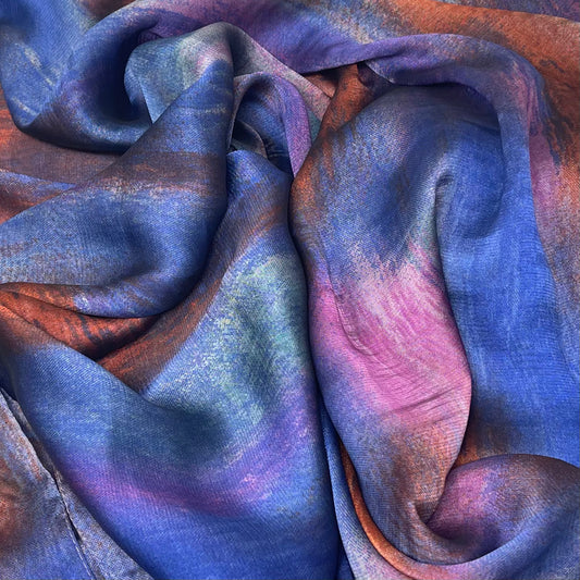 Printed Silk Chiffon | Hue - Palette