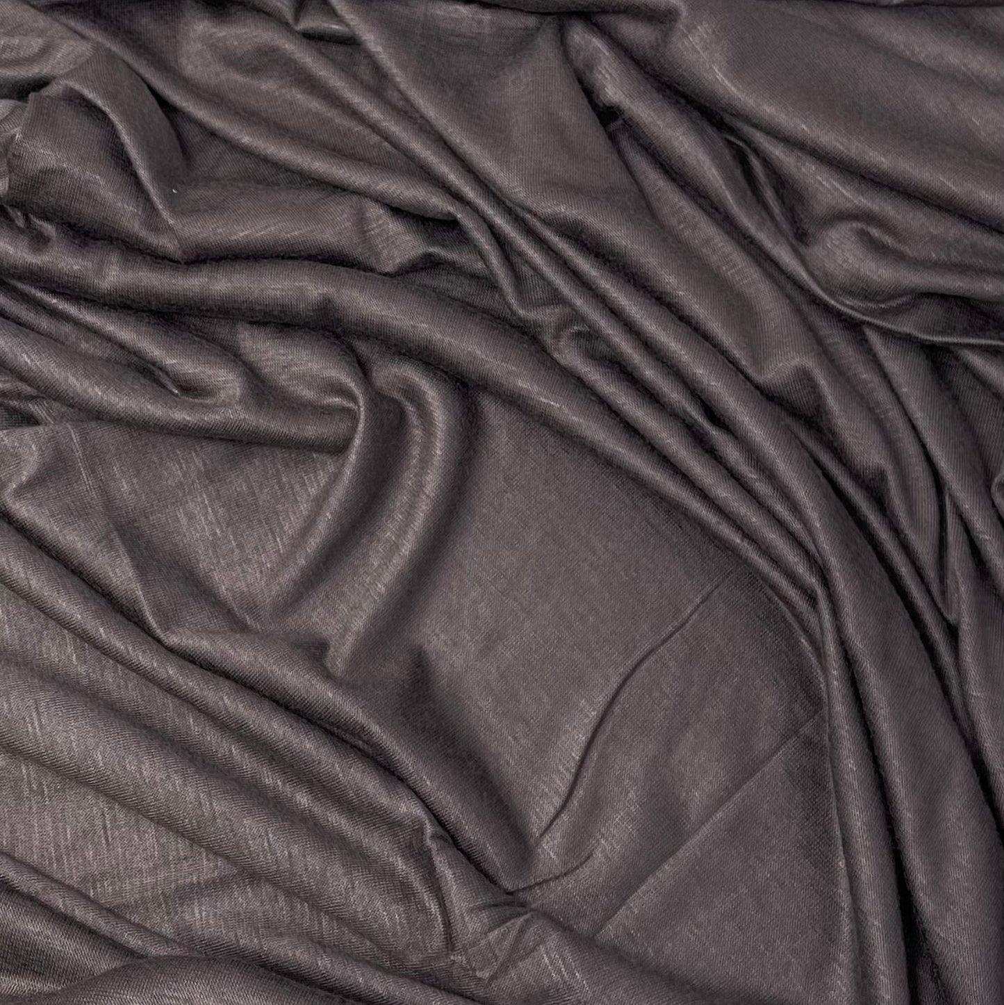 Small Premium Jersey Hijab in Dark Taupe – Soft, Elegant, and Breathable Fabric