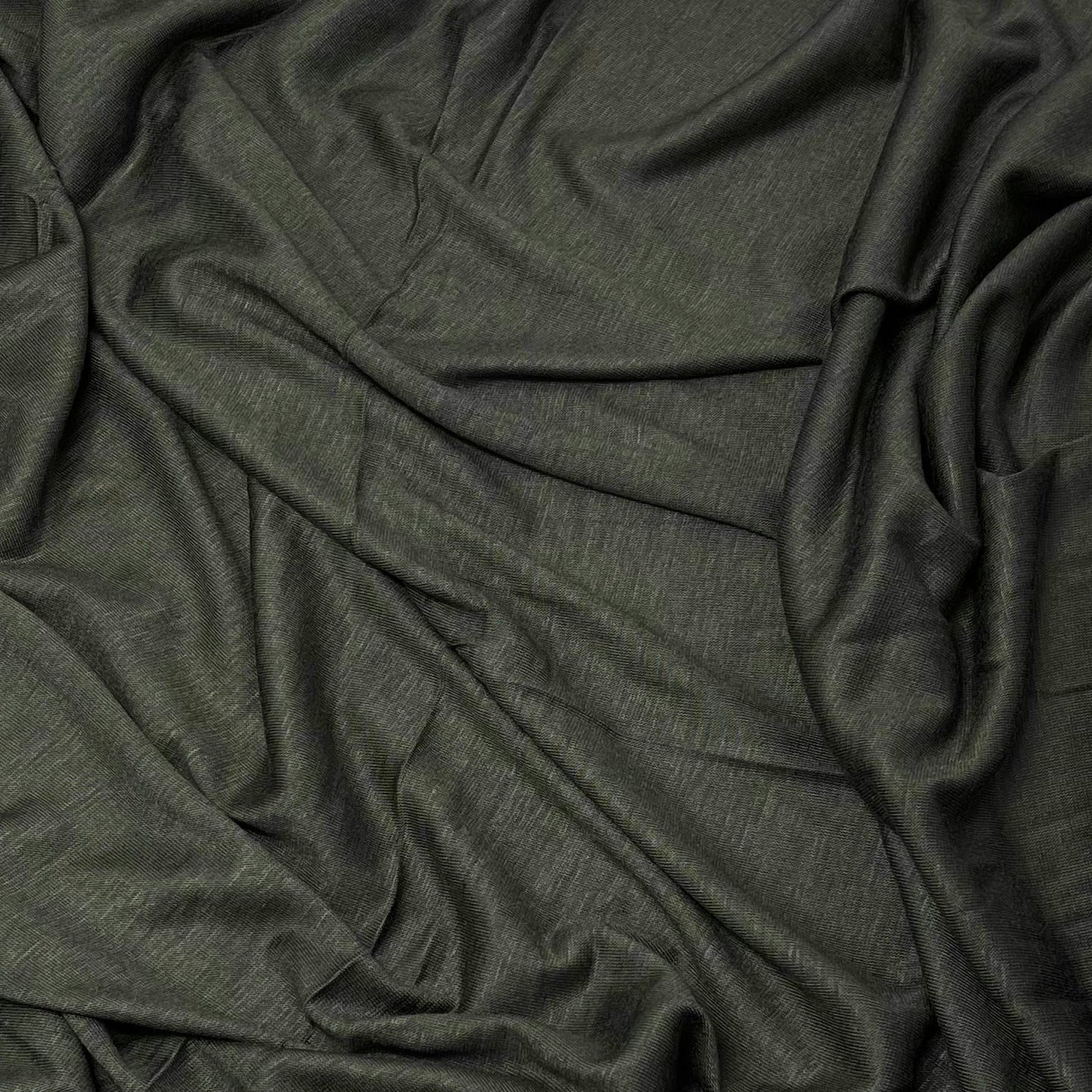 Small Premium Jersey Hijab in Khaki green – Soft, Elegant, and Breathable Fabric