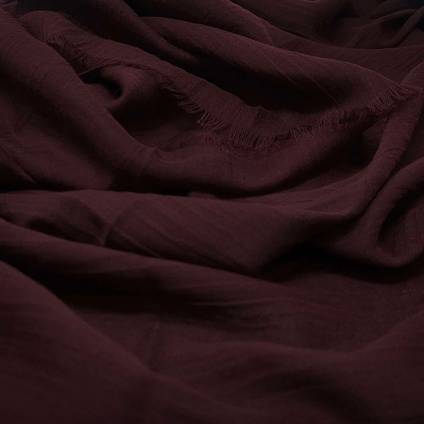 Premium cotton silk hijab for everyday wear – Burgundy