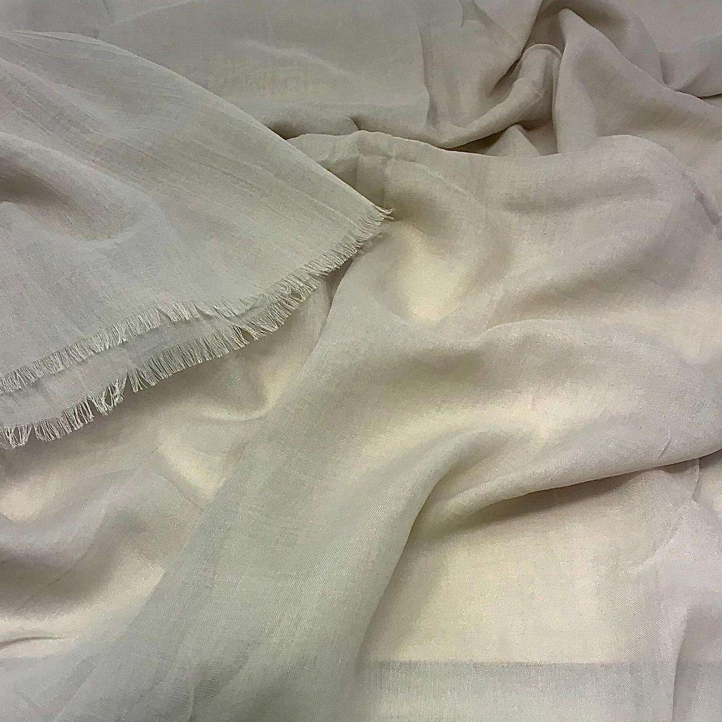 Premium cotton silk hijab for everyday wear - Wheat