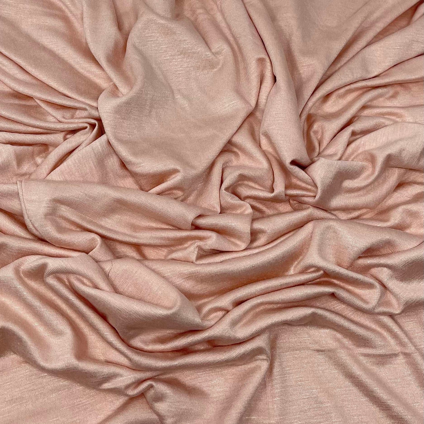 Premium Jersey Hijab in Seashell – Soft, Non-Slip, and Elegant Stretch Fabric