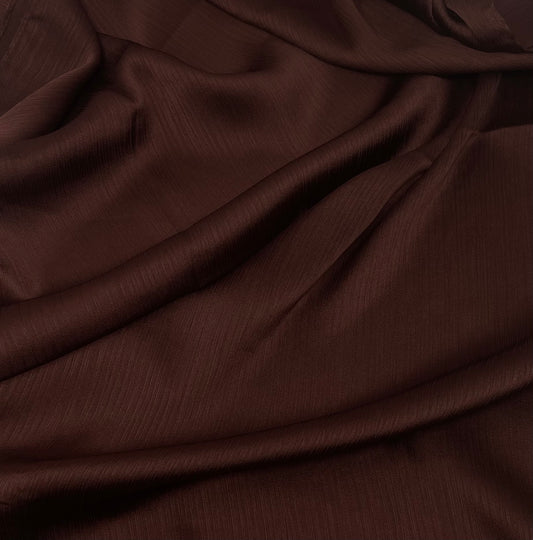 Silk Pinstripe | Chocolate