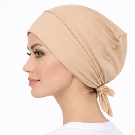 Premium Tie Undercaps | Light Chai