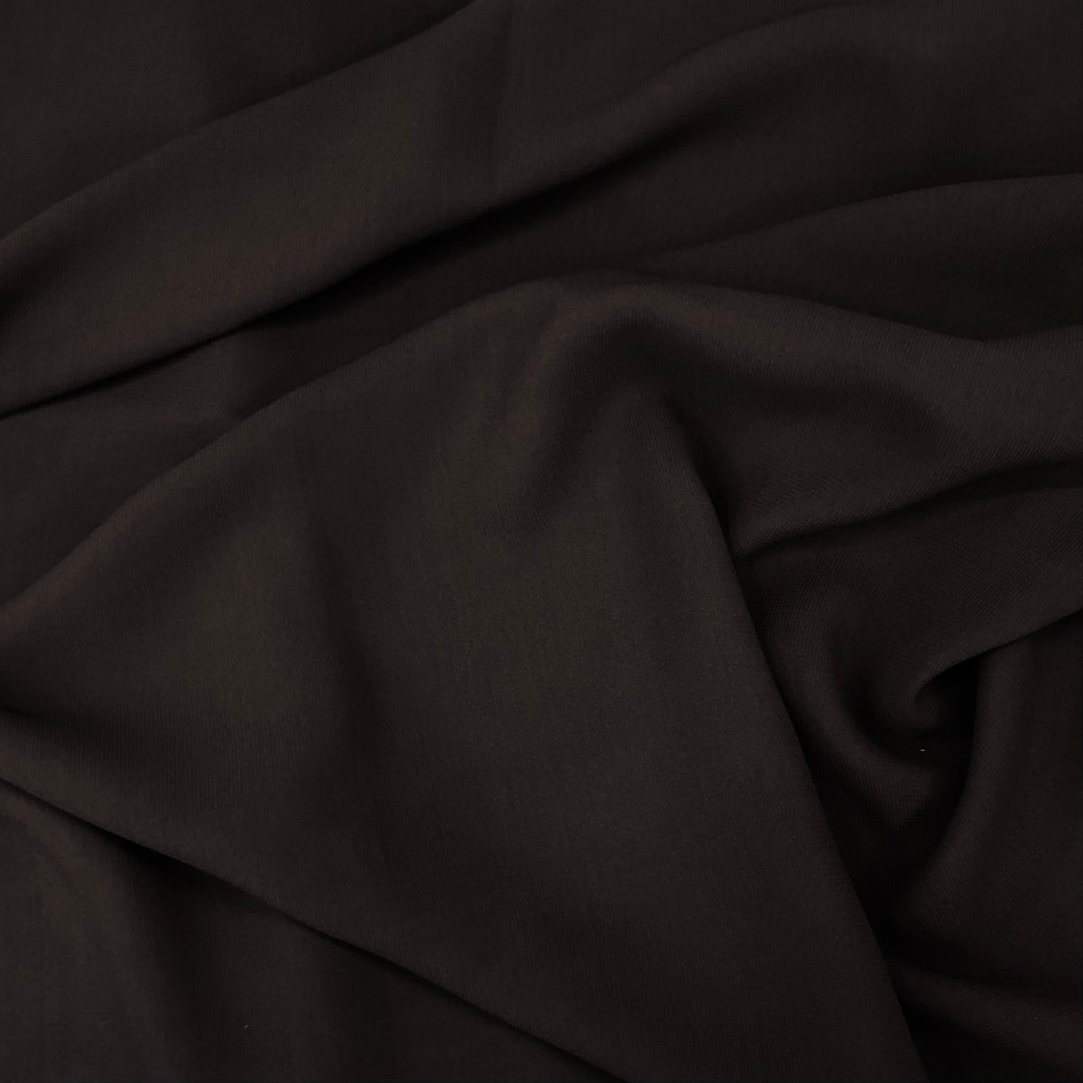 Crepe Chiffon | Dark Brown