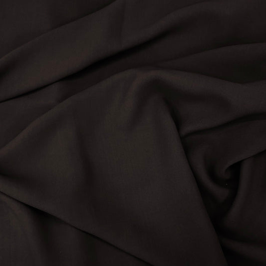 Crepe Chiffon | Dark Brown
