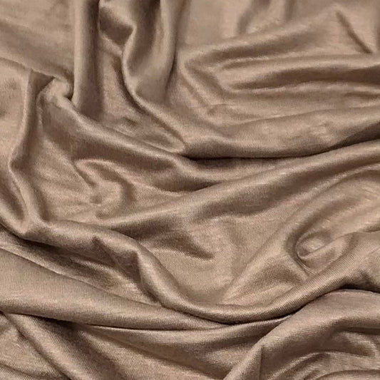 Small Premium Jersey Hijab in Mocha – Soft, Elegant, and Breathable Fabric