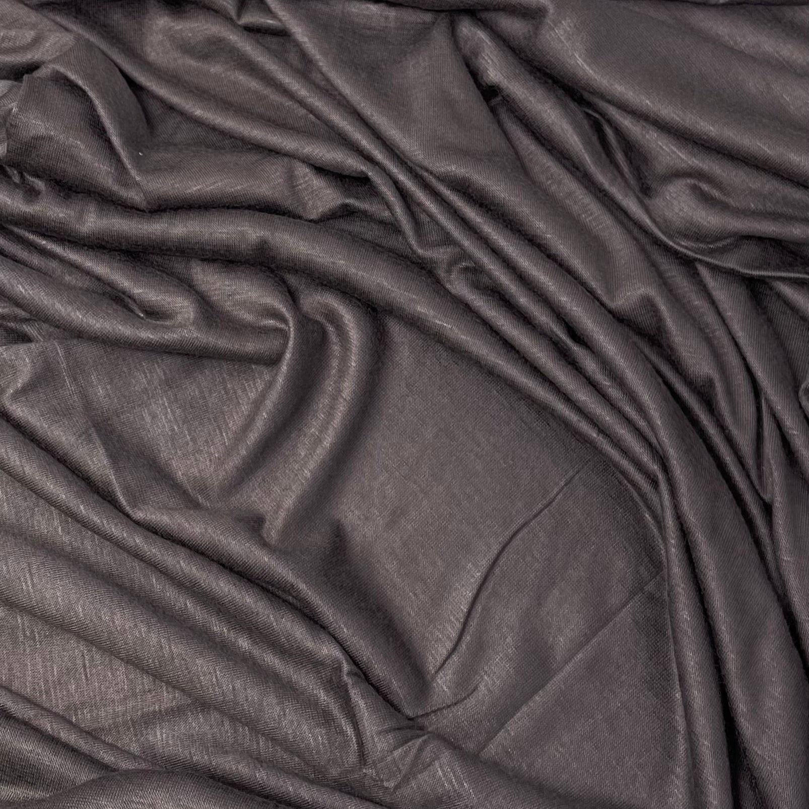 Small Premium Jersey Hijab in Dark Taupe – Soft, Elegant, and Breathable Fabric