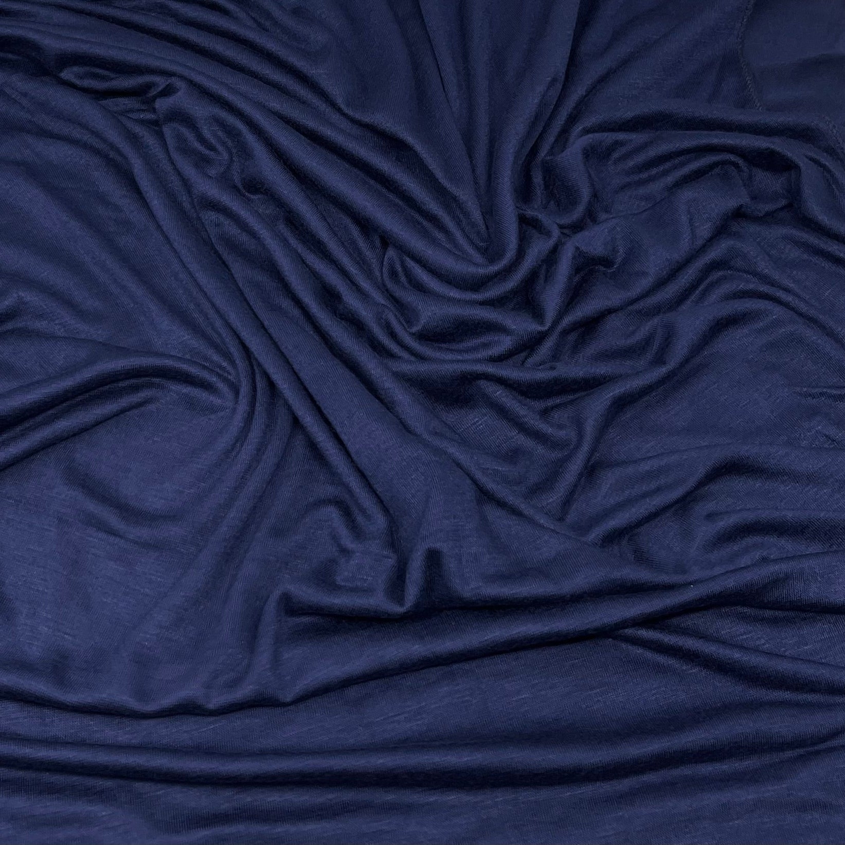 Small Premium Jersey Hijab in Navy Blue – Soft, Elegant, and Breathable Fabric