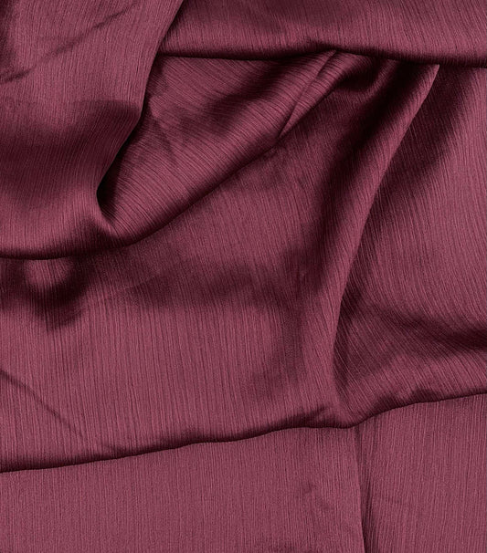 Silk Pinstripe | Burgundy