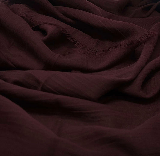 Cotton Silk | Burgundy