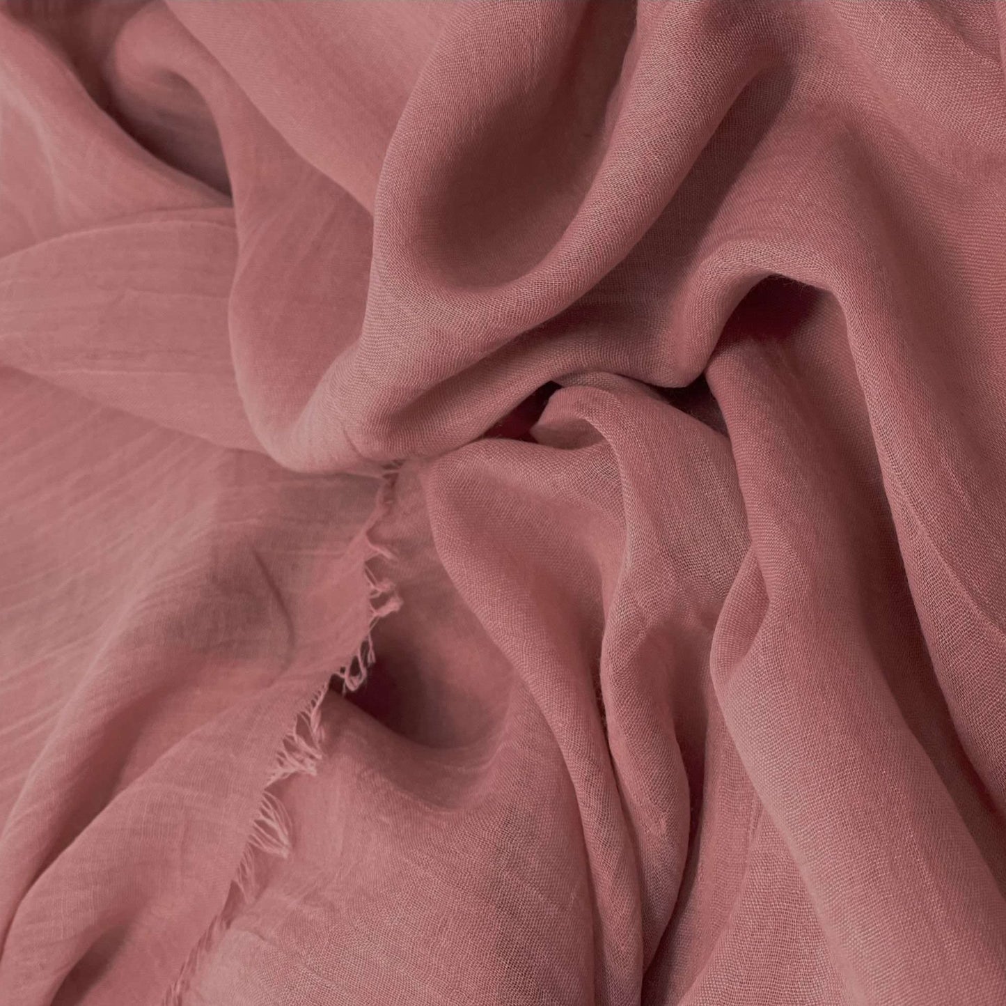 Premium cotton silk hijab for everyday wear – Dusty Coral