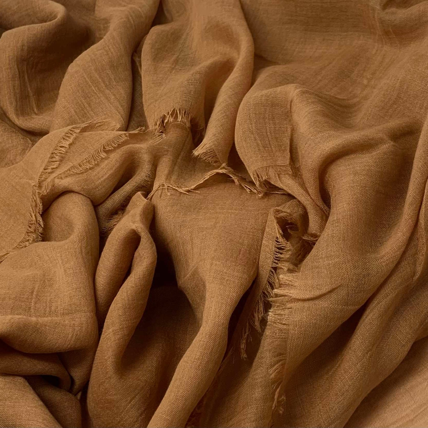 Premium cotton silk hijab for everyday wear – Latte