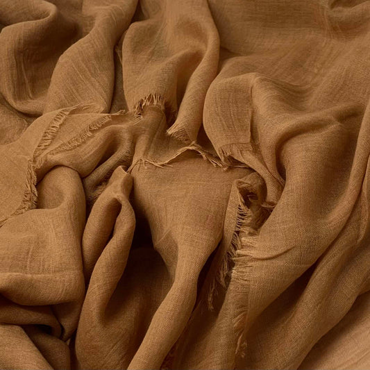 Premium cotton silk hijab for everyday wear – Latte