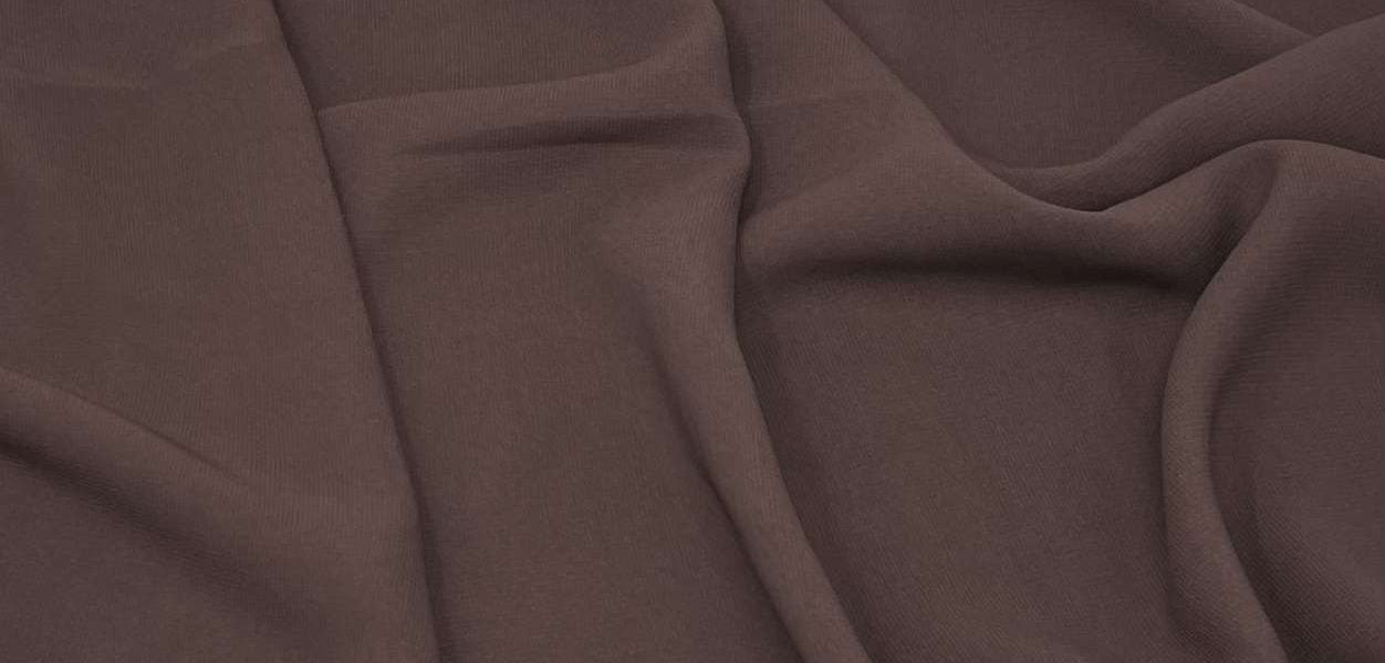 Crepe Chiffon | Chestnut