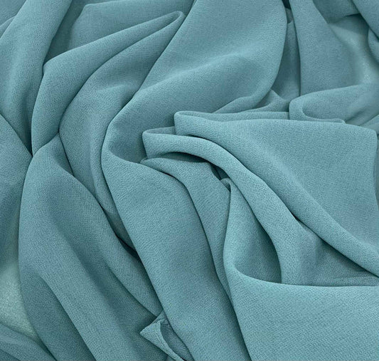 Premium Chiffon Hijab | Aqua