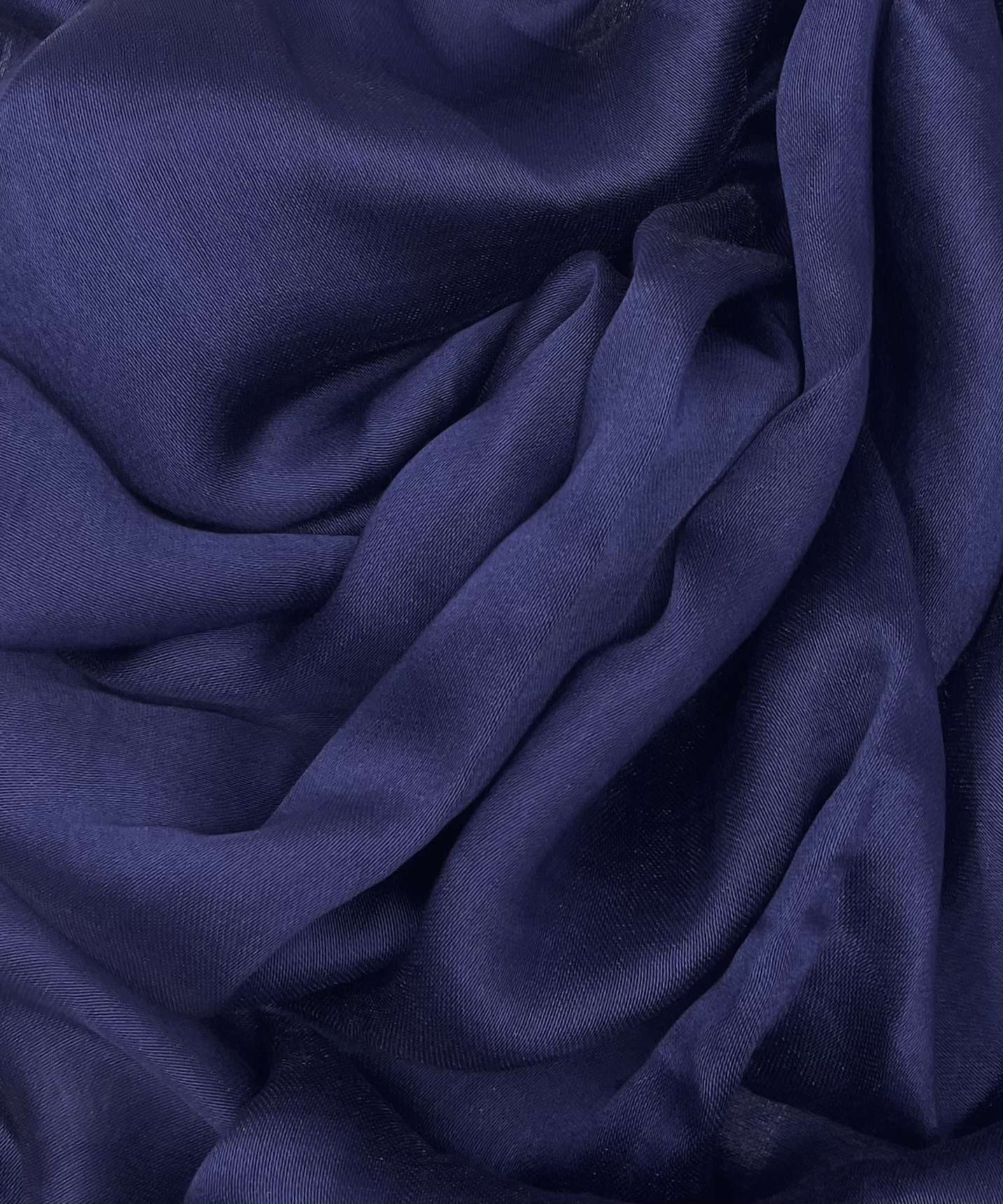 Faux Silk | Navy Blue