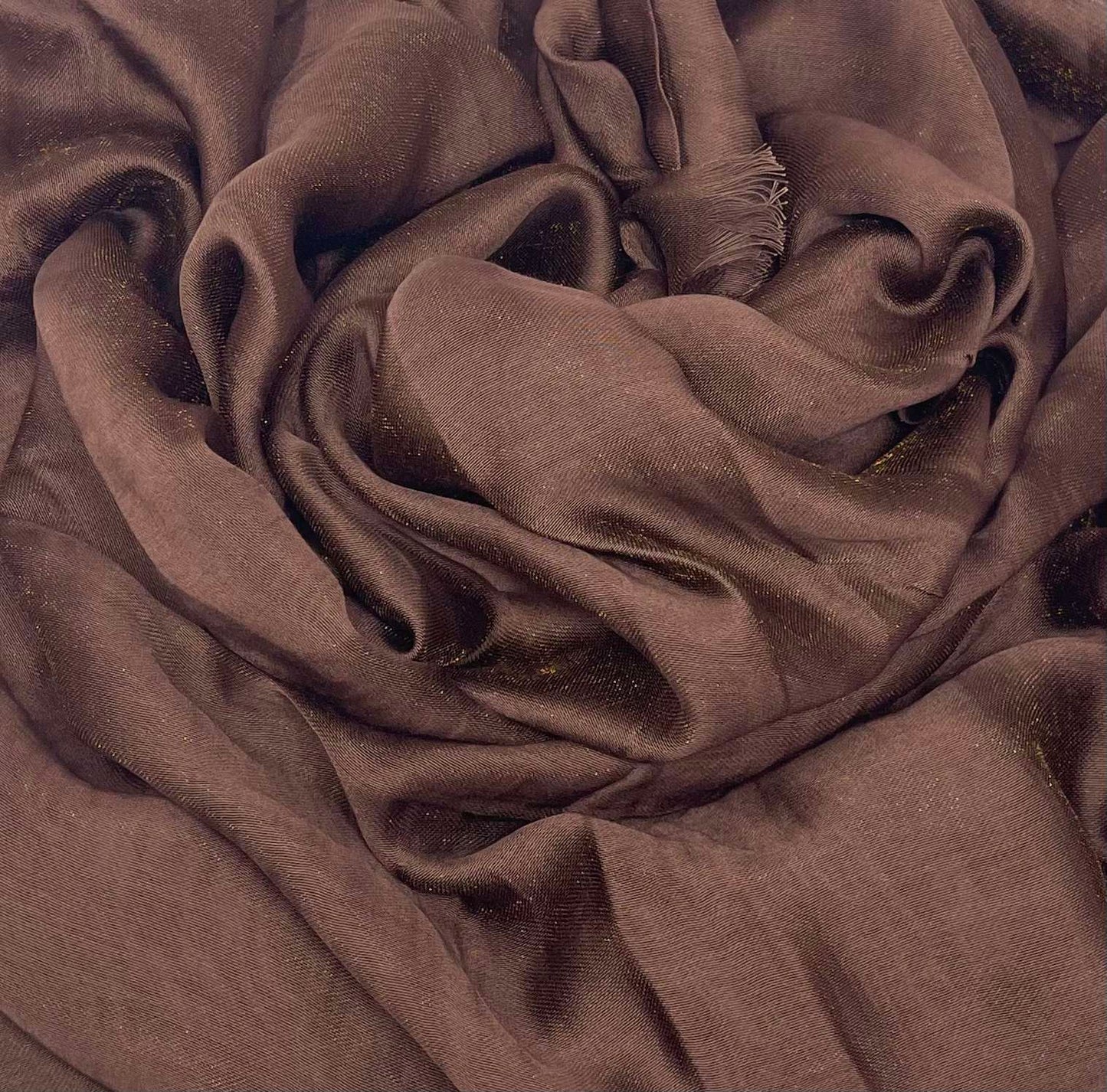 Faux Silk | Brown