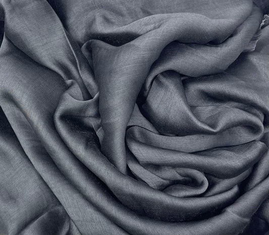 Faux Silk | Dark Grey