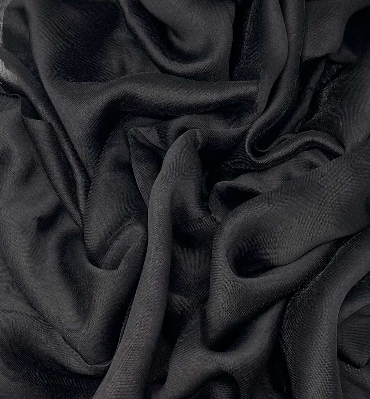 Faux Silk | Black