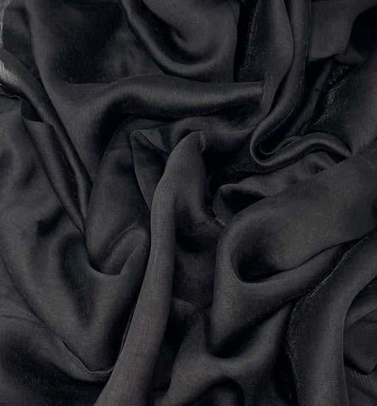 Faux Silk | Black