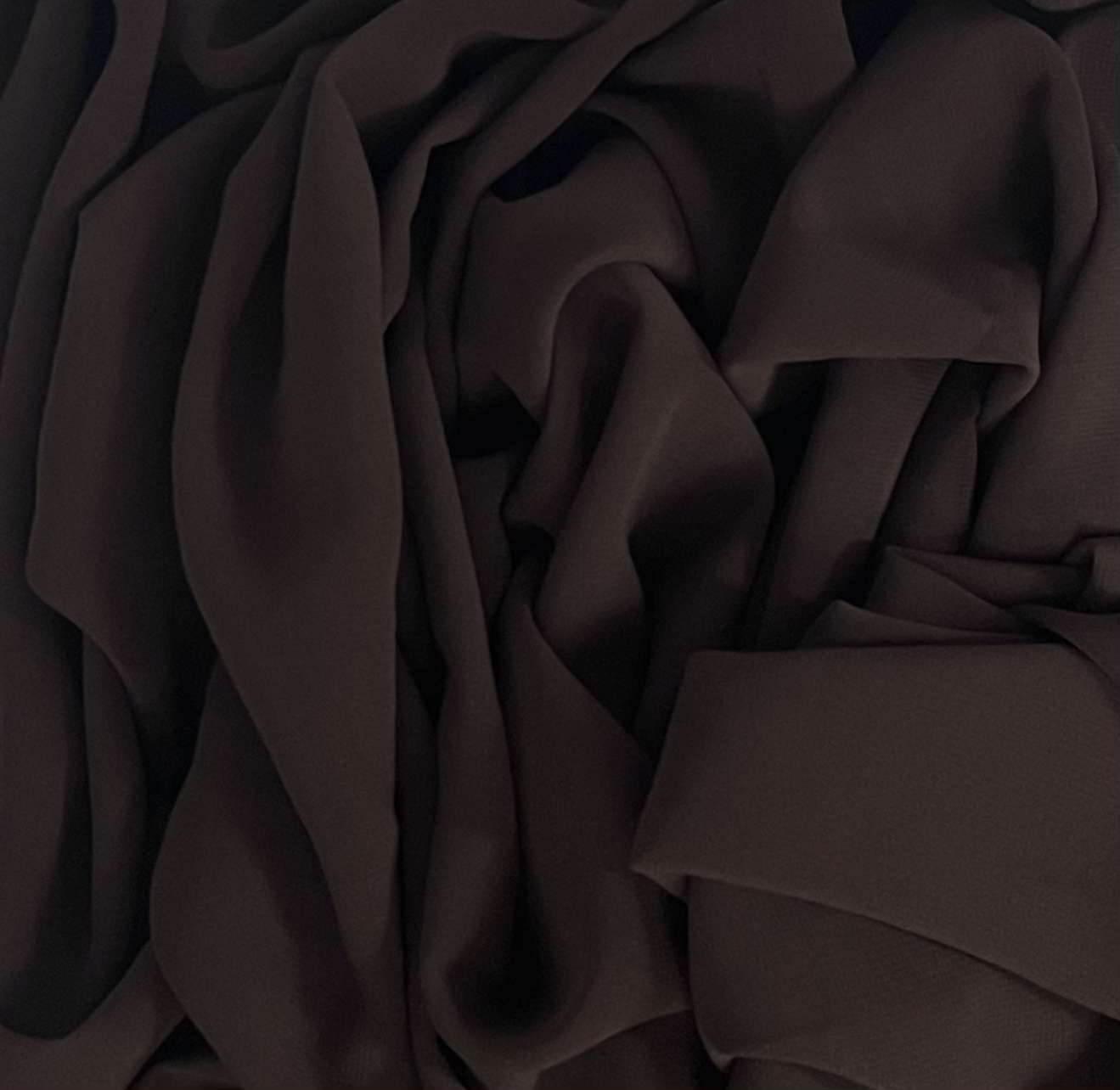 Premium Chiffon Hijab | Brown