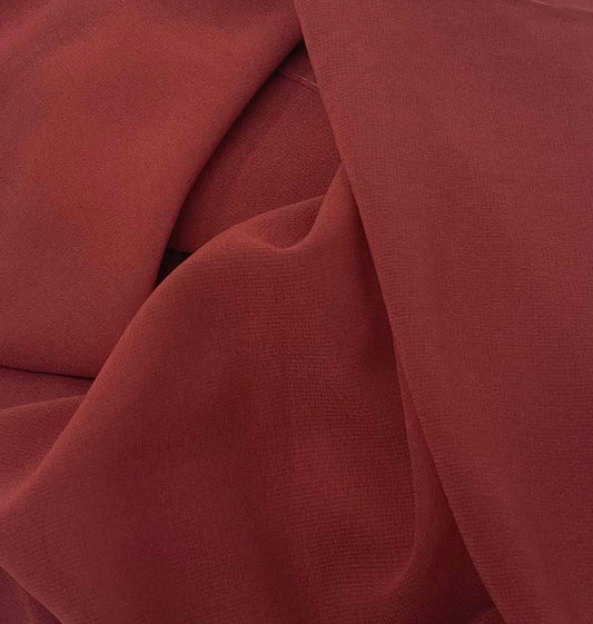 Premium Chiffon Hijab | Burnt Orange