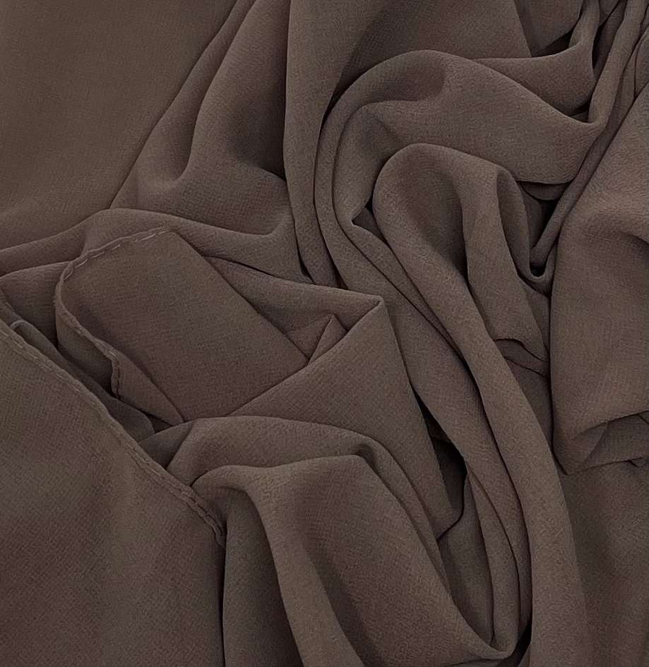 Premium Chiffon Hijab | Mocha