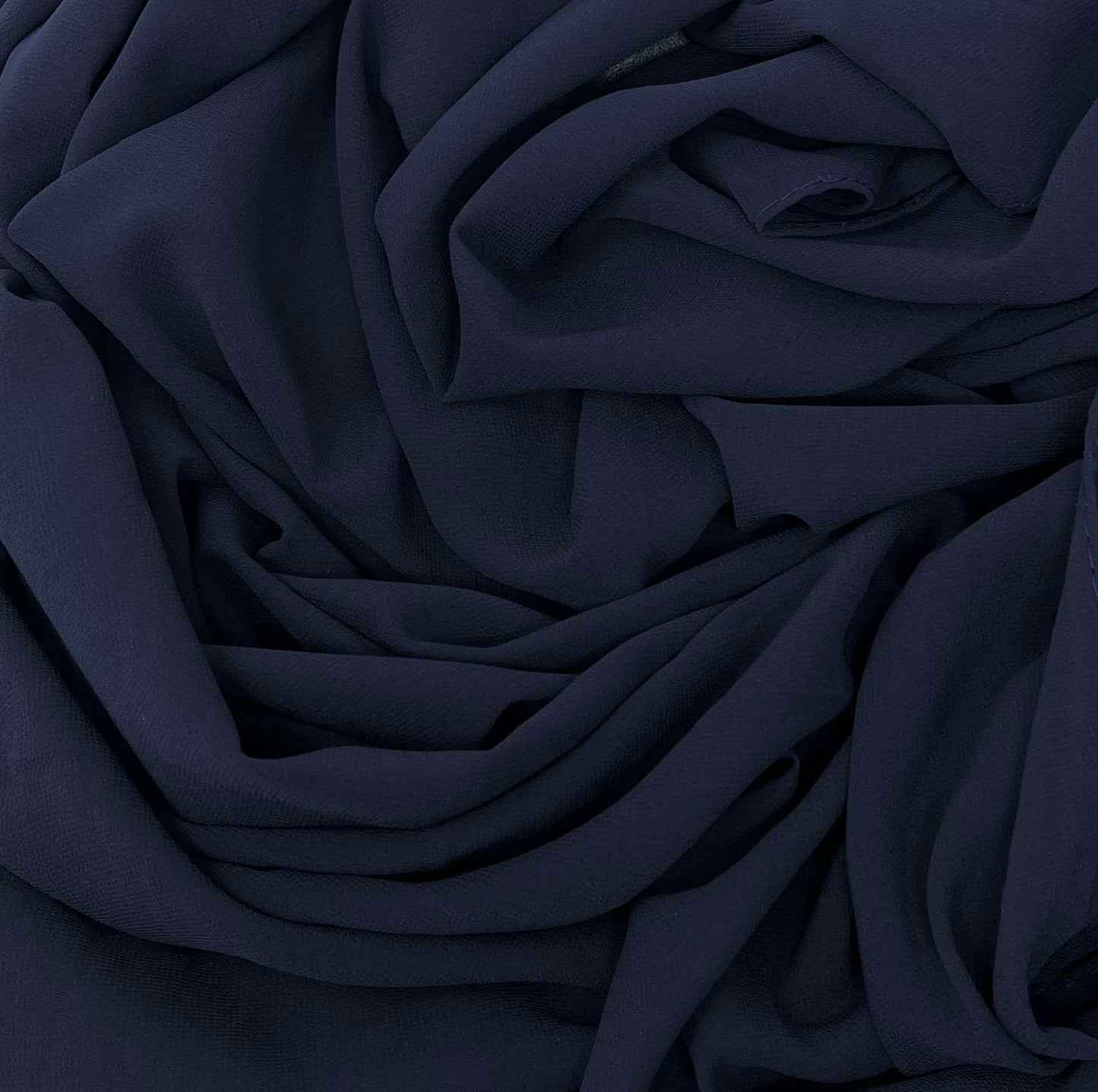 Premium Chiffon Hijab | Navy Blue