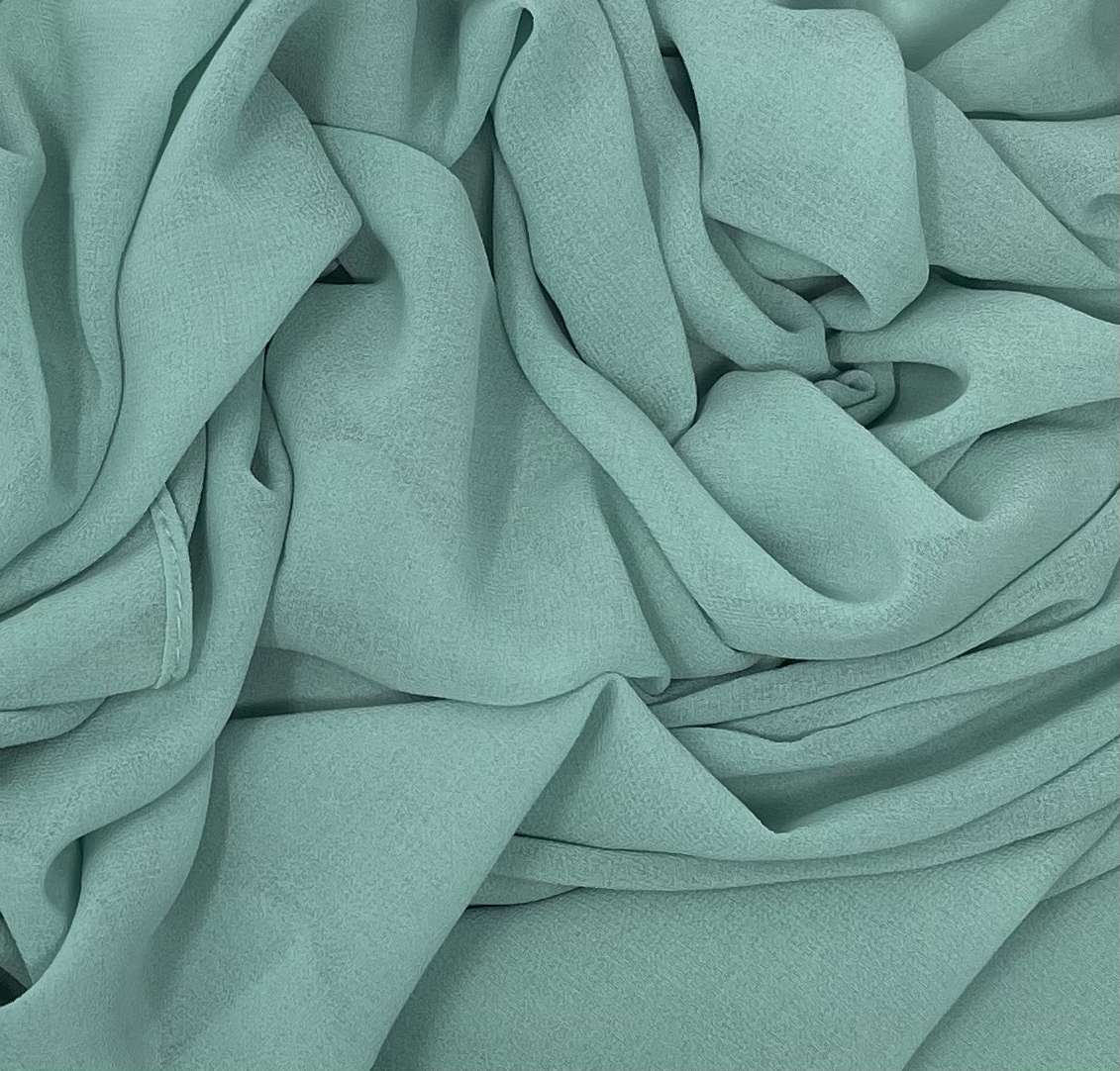 Premium Chiffon Hijab | Sea Green