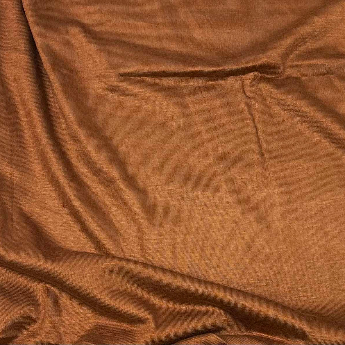 Premium Jersey Hijab in Sienna – Soft, Non-Slip, and Elegant Stretch Fabric