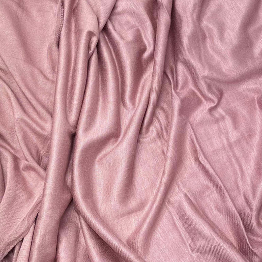 Premium Jersey Hijab in Dusky Rose – Soft, Non-Slip, and Elegant Stretch Fabric