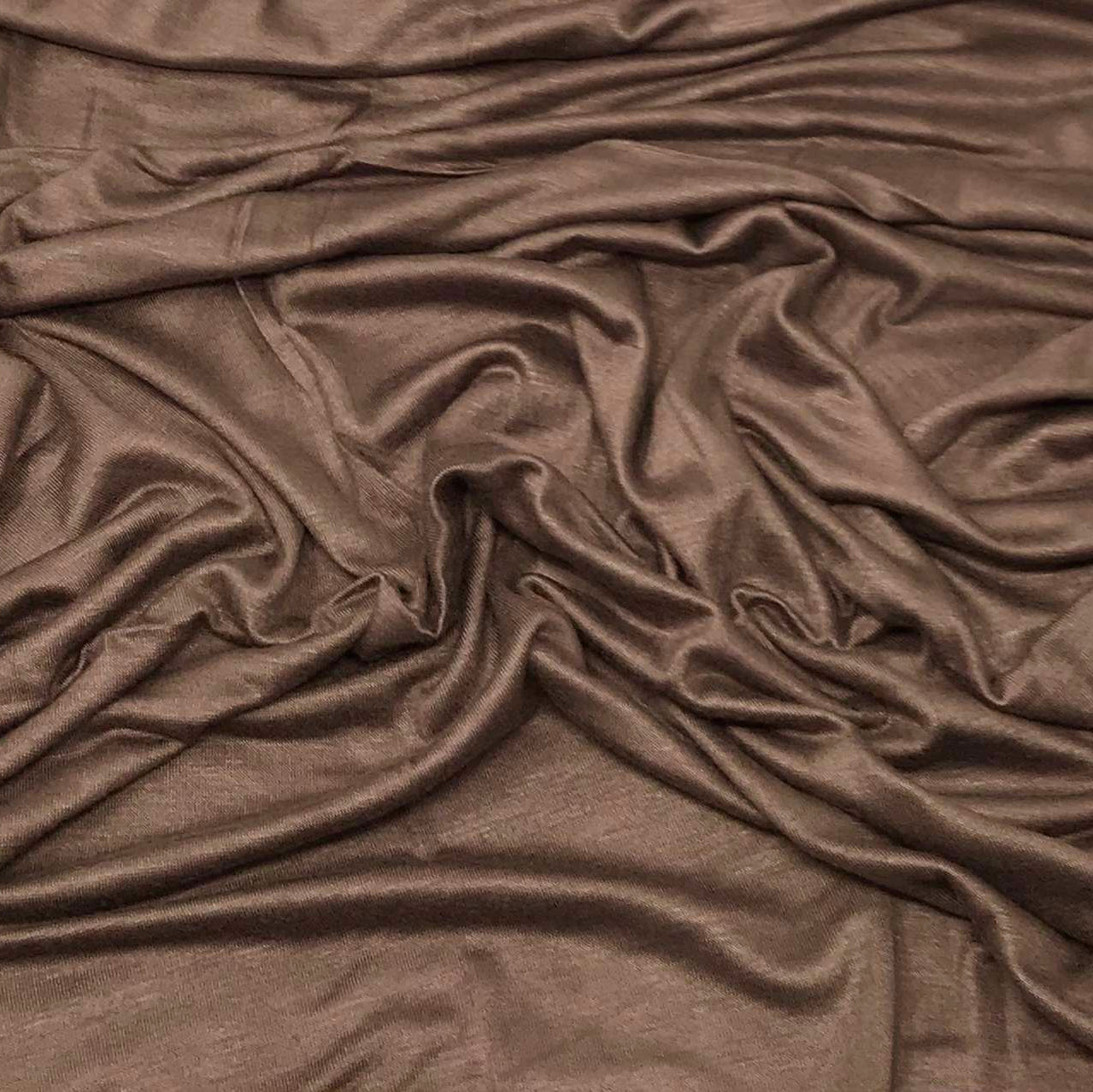 Premium Jersey Hijab in Light Brown – Soft, Non-Slip, and Elegant Stretch Fabric