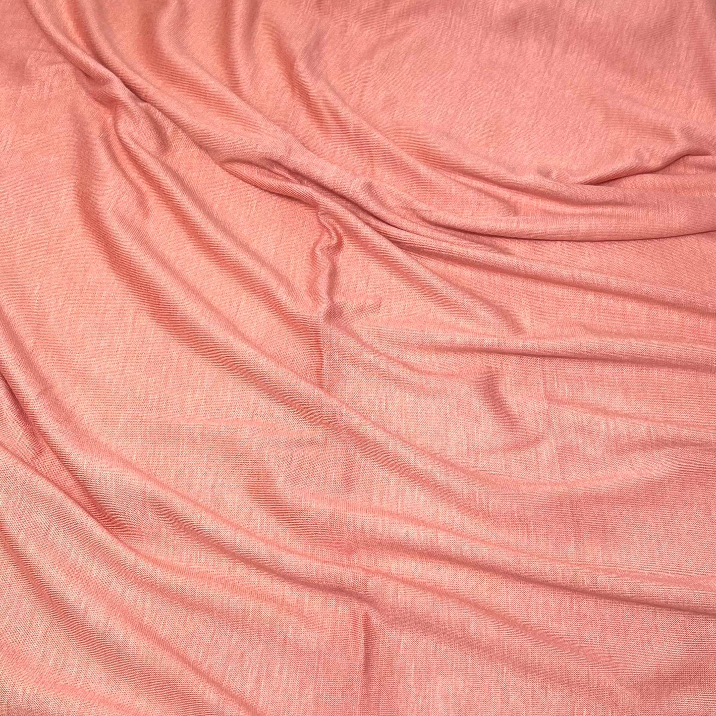 Premium jersey hijab in Peach – Soft, Non-Slip, and Elegant Stretch Fabric