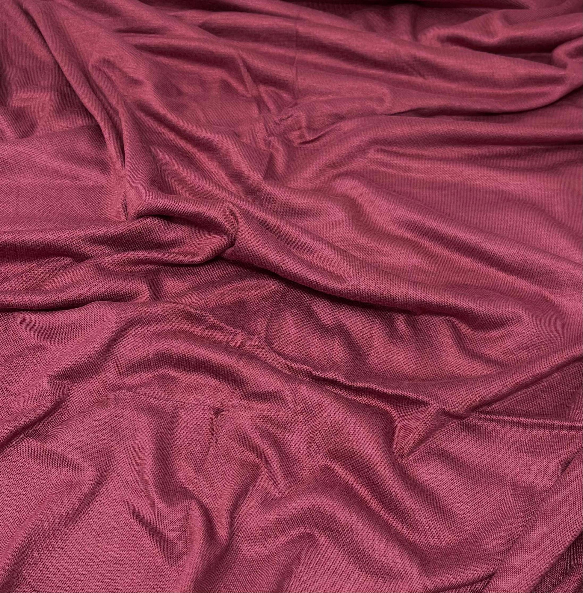 Premium Jersey Hijab in Faded Brick – Soft, Non-Slip, and Elegant Stretch Fabric