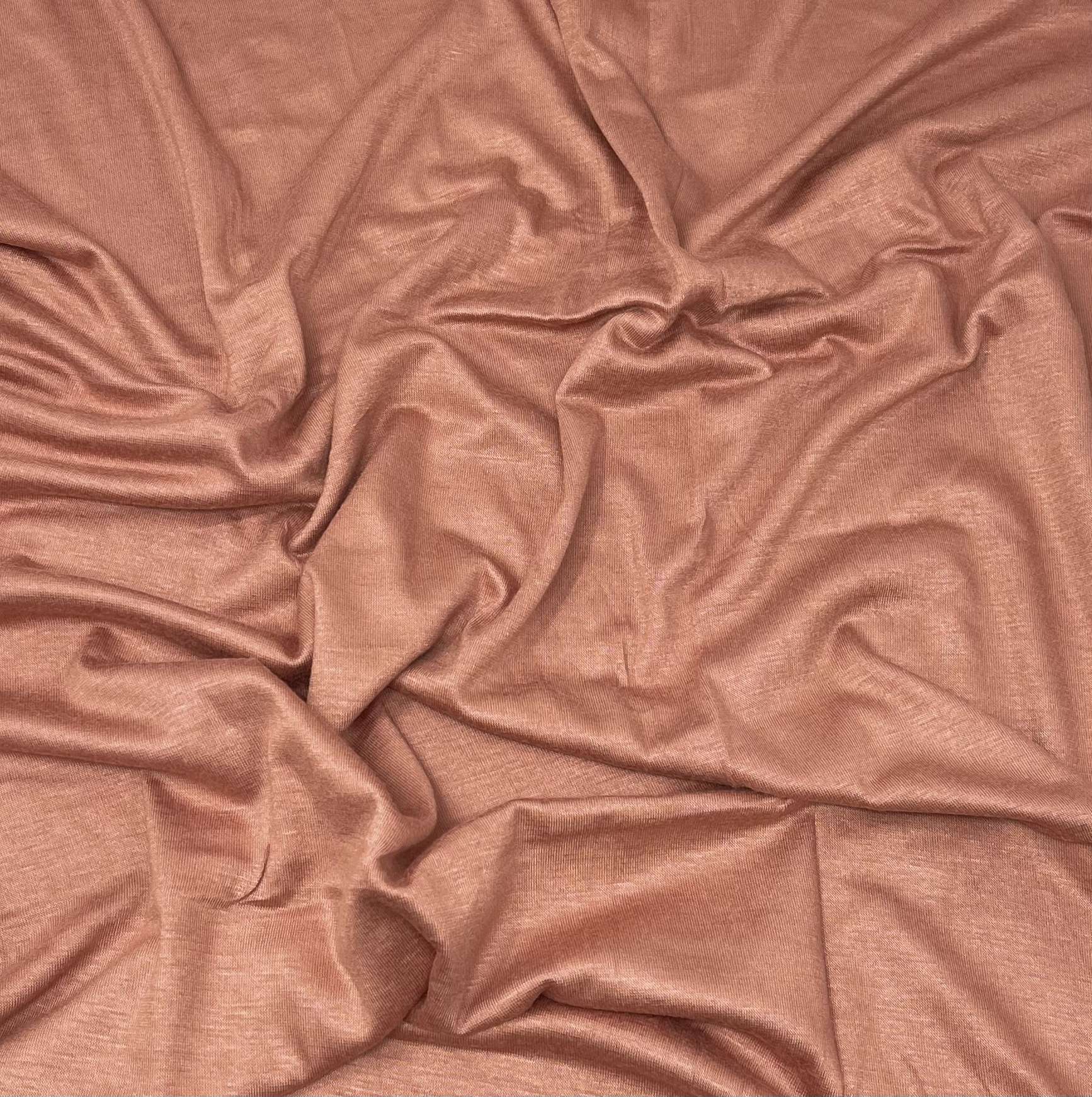 Premium Jersey hijab in Sandstone – Soft, Non-Slip, and Elegant Stretch Fabric