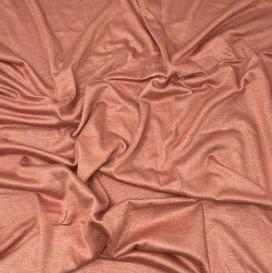 Premium Jersey hijab in Sandstone – Soft, Non-Slip, and Elegant Stretch Fabric