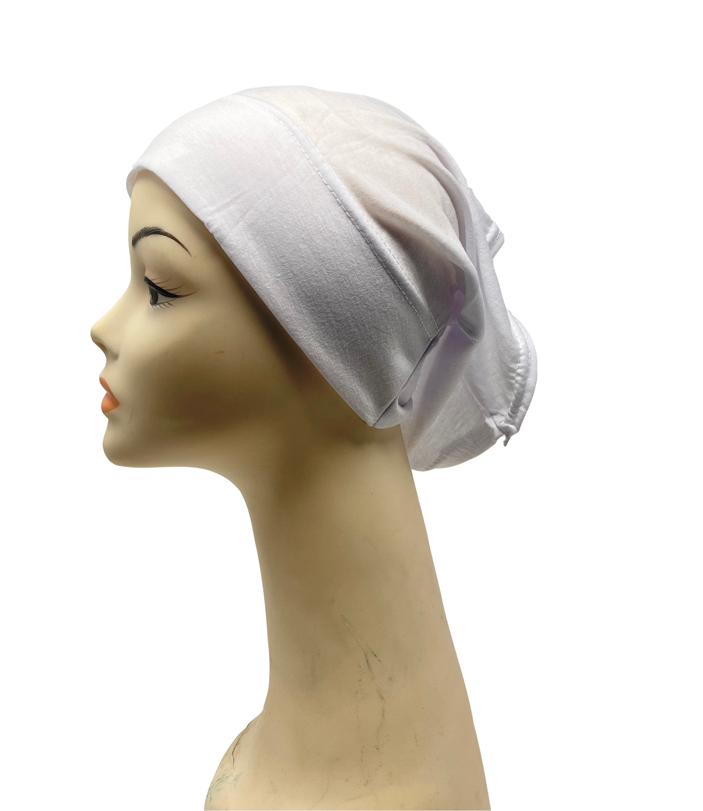 Tube Bonnet | White